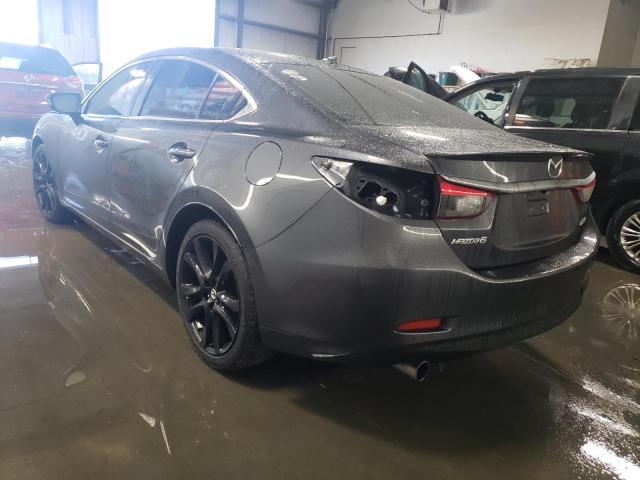 JM1GJ1W65E1135828 - 2014 MAZDA 6 GRAND TOURING GRAY photo 2