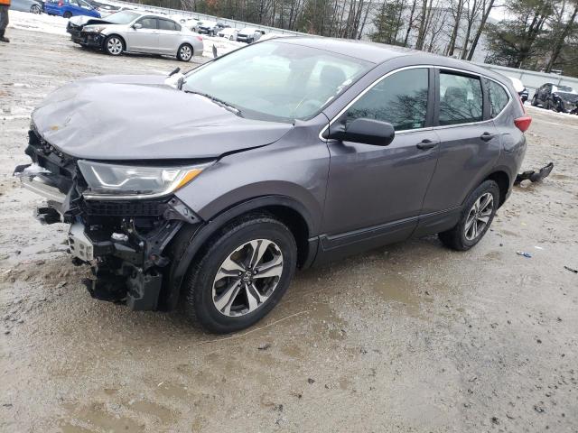 2HKRW6H38JH232499 - 2018 HONDA CR-V LX GRAY photo 1