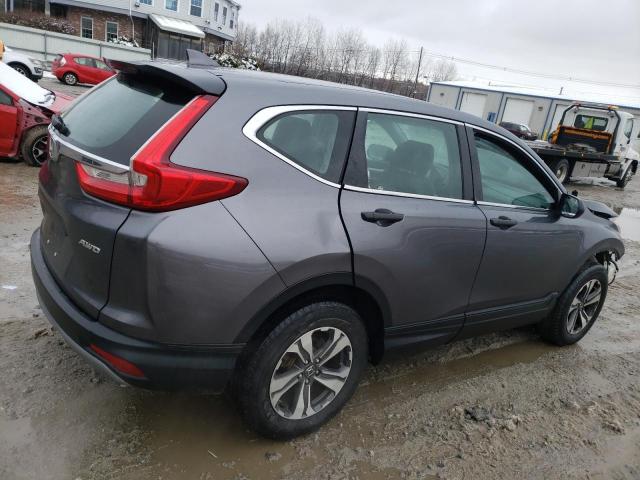 2HKRW6H38JH232499 - 2018 HONDA CR-V LX GRAY photo 3