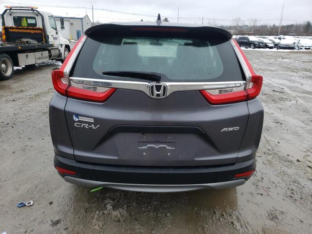 2HKRW6H38JH232499 - 2018 HONDA CR-V LX GRAY photo 6