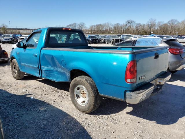 1FTZF1728XKA50596 - 1999 FORD F150 BLUE photo 2