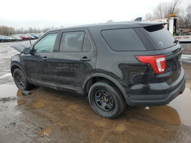 1FM5K8AR5JGB00109 - 2018 FORD EXPLORER POLICE INTERCEPTOR BLACK photo 2