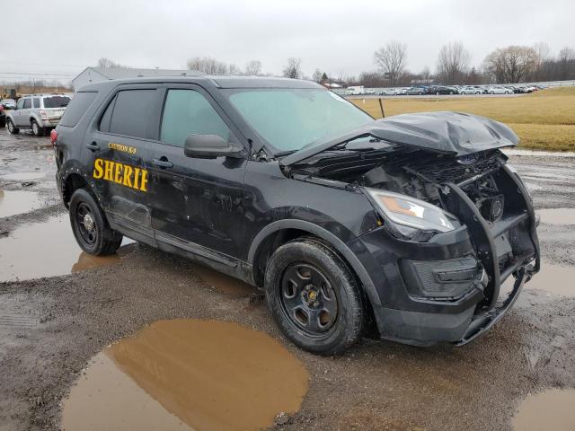 1FM5K8AR5JGB00109 - 2018 FORD EXPLORER POLICE INTERCEPTOR BLACK photo 4