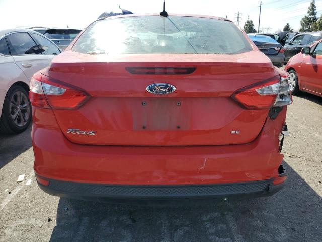 1FADP3F22EL145284 - 2014 FORD FOCUS SE RED photo 6