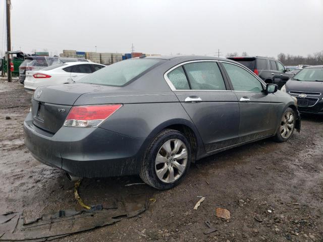 1HGCP3F82AA014650 - 2010 HONDA ACCORD EXL GRAY photo 3