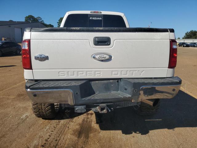 1FT7W2BTXFED51977 - 2015 FORD F250 SUPER DUTY WHITE photo 6