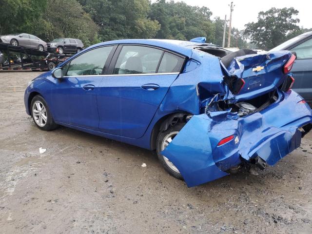 1G1BE5SM6J7209302 - 2018 CHEVROLET CRUZE LT BLUE photo 2