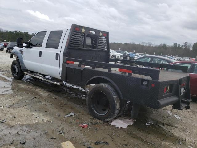 1FDXW4HR4AEA72746 - 2010 FORD F450 SUPER DUTY WHITE photo 2