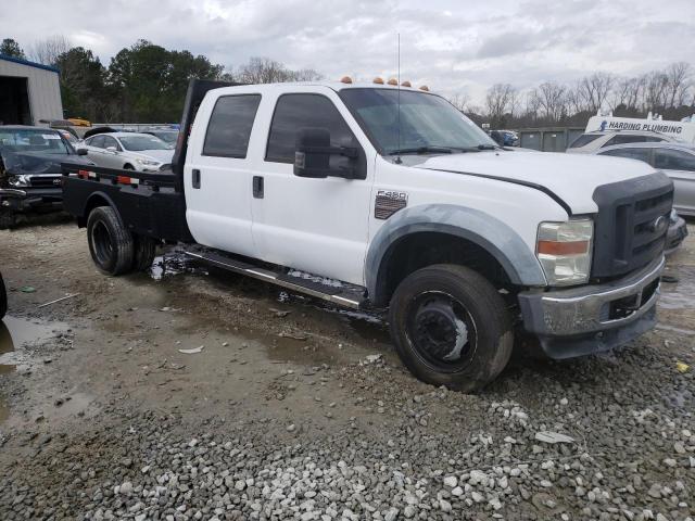 1FDXW4HR4AEA72746 - 2010 FORD F450 SUPER DUTY WHITE photo 4