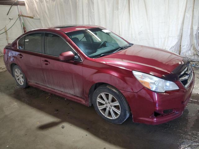 4S3BMBG64B3222321 - 2011 SUBARU LEGACY 2.5I PREMIUM BURGUNDY photo 4