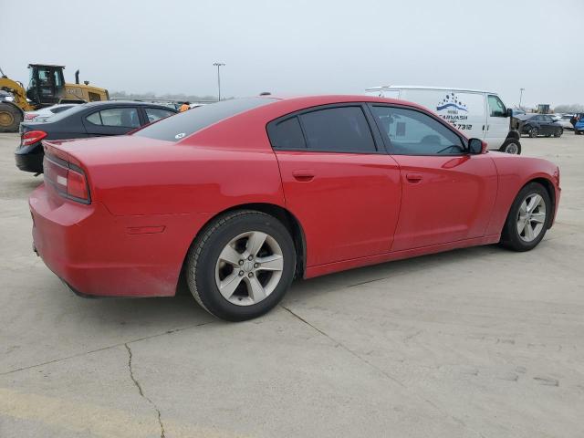 2C3CDXBG5CH271905 - 2012 DODGE CHARGER SE RED photo 3