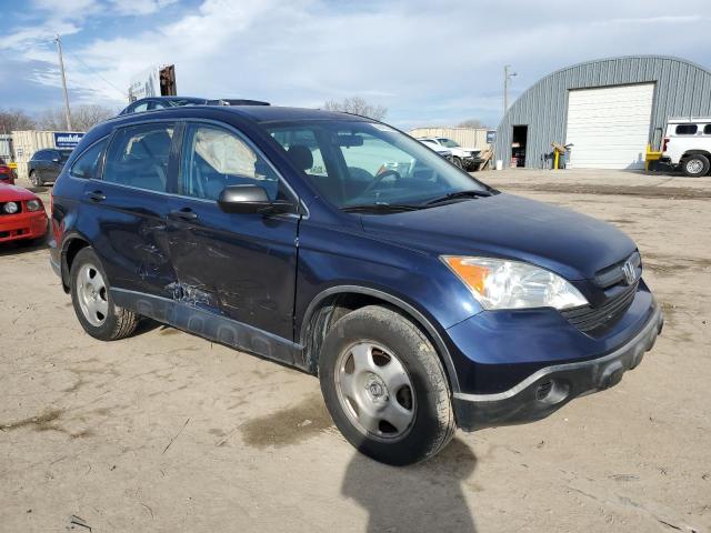 JHLRE48307C005385 - 2007 HONDA CR-V LX BLUE photo 4