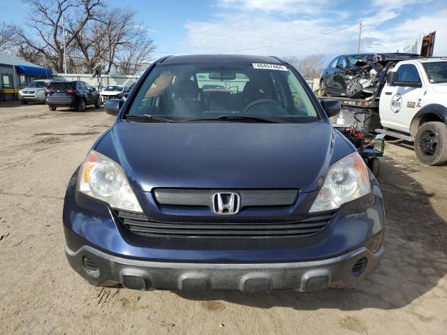 JHLRE48307C005385 - 2007 HONDA CR-V LX BLUE photo 5