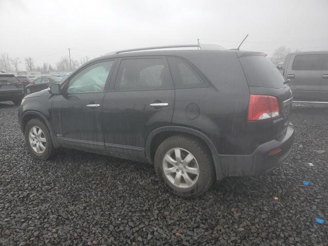 5XYKTDA61DG415371 - 2013 KIA SORENTO LX BLACK photo 2