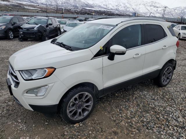 MAJ6S3KL4LC362273 - 2020 FORD ECOSPORT TITANIUM WHITE photo 1