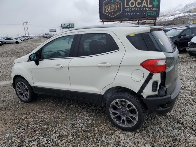 MAJ6S3KL4LC362273 - 2020 FORD ECOSPORT TITANIUM WHITE photo 2