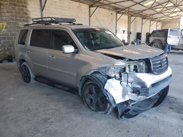 5FNYF3H50CB017664 - 2012 HONDA PILOT EXL SILVER photo 4