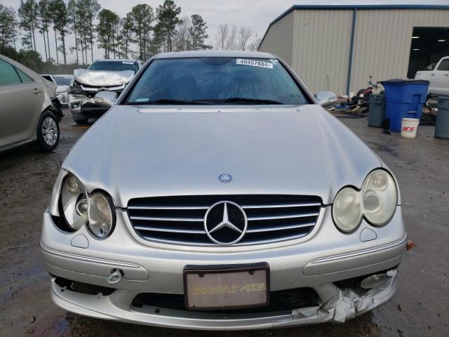 WDBTJ75J34F083090 - 2004 MERCEDES-BENZ CLK 500 SILVER photo 5