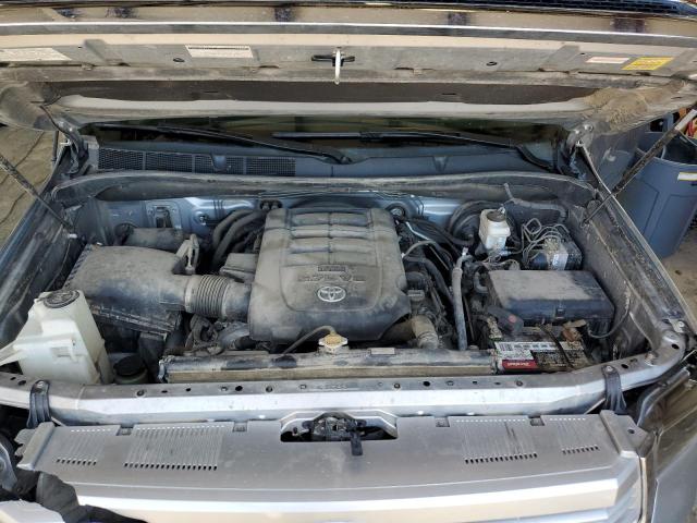 5TFAW5F15EX374618 - 2014 TOYOTA TUNDRA CREWMAX PLATINUM ვერცხლისფერი ფოტო 11