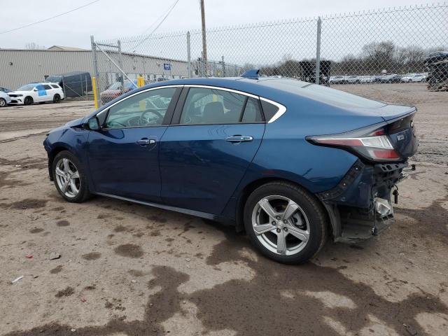 1G1RA6S50KU129084 - 2019 CHEVROLET VOLT LT BLUE photo 2