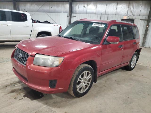 JF1SG66638H728482 - 2008 SUBARU FORESTER SPORTS 2.5X MAROON photo 1