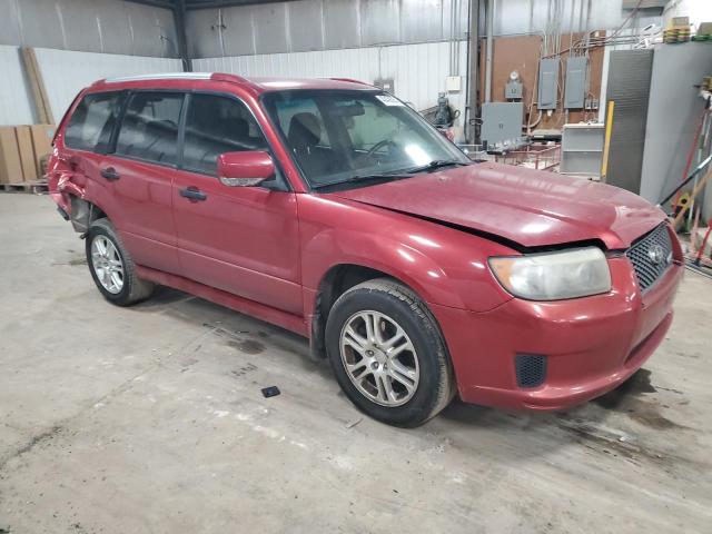 JF1SG66638H728482 - 2008 SUBARU FORESTER SPORTS 2.5X MAROON photo 4