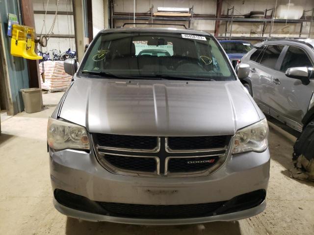 2C4RDGCG4ER253493 - 2014 DODGE GRAND CARA SXT GRAY photo 5