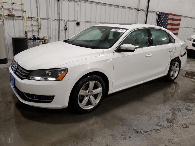 2013 VOLKSWAGEN PASSAT SE, 