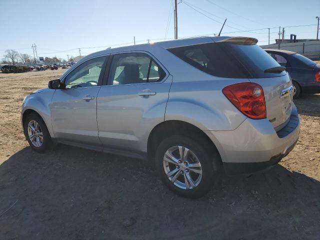 2GNALBEK8D6179250 - 2013 CHEVROLET EQUINOX LS SILVER photo 2