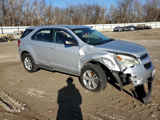 2GNALBEK8D6179250 - 2013 CHEVROLET EQUINOX LS SILVER photo 4