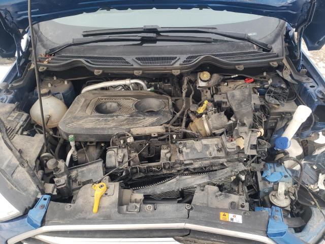 MAJ6P1UL5JC226220 - 2018 FORD ECOSPORT SE BLUE photo 12