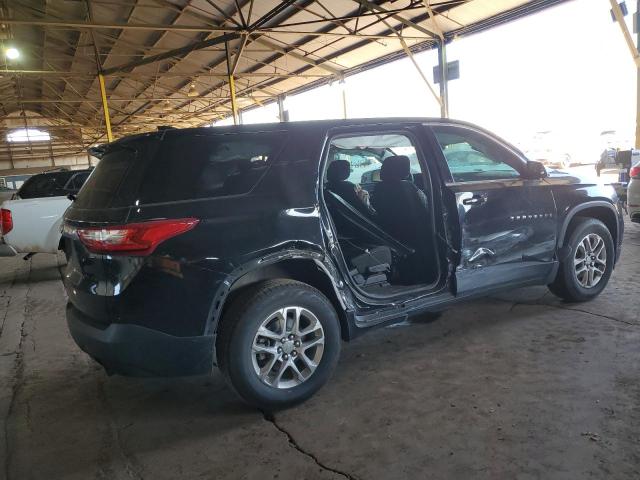 1GNERFKW6JJ277318 - 2018 CHEVROLET TRAVERSE LS BLACK photo 3