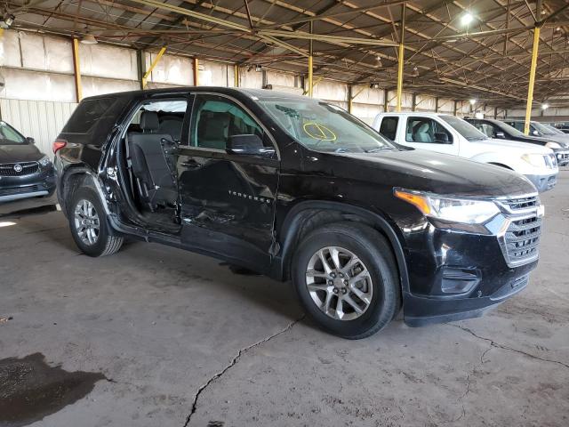 1GNERFKW6JJ277318 - 2018 CHEVROLET TRAVERSE LS BLACK photo 4