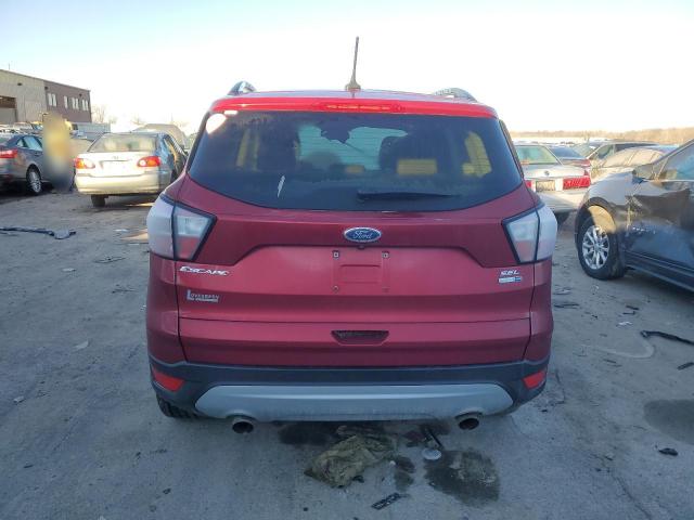 1FMCU9HD5JUA04130 - 2018 FORD ESCAPE SEL RED photo 6