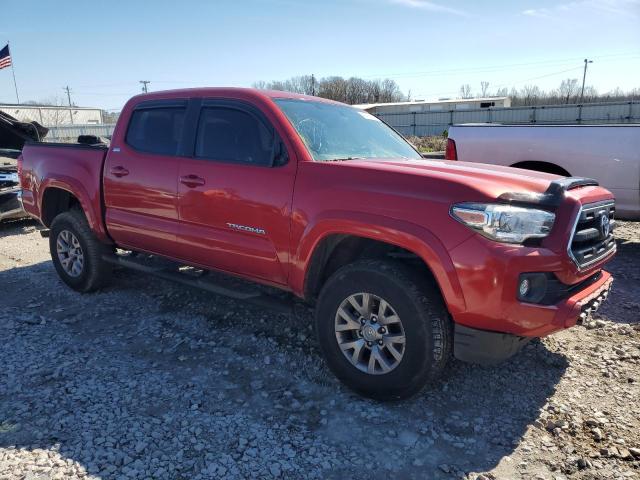 3TMAZ5CN7HM043211 - 2017 TOYOTA TACOMA DOUBLE CAB RED photo 4