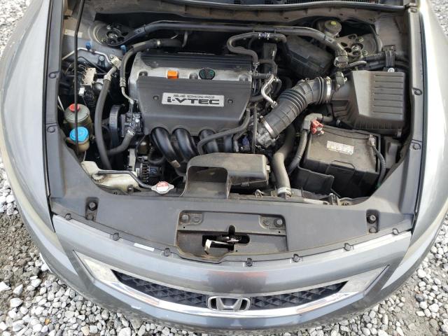 1HGCS12888A009584 - 2008 HONDA ACCORD EXL GRAY photo 11