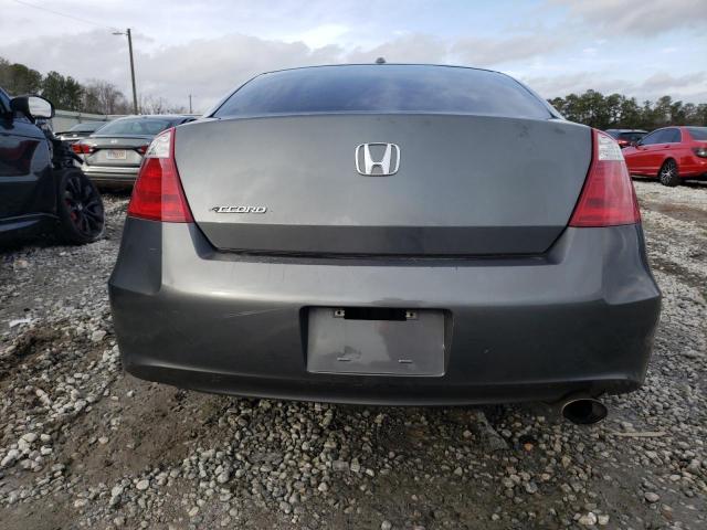 1HGCS12888A009584 - 2008 HONDA ACCORD EXL GRAY photo 6