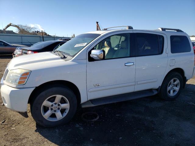 5N1AA08B75N729934 - 2005 NISSAN ARMADA SE WHITE photo 1