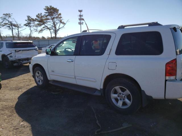 5N1AA08B75N729934 - 2005 NISSAN ARMADA SE WHITE photo 2