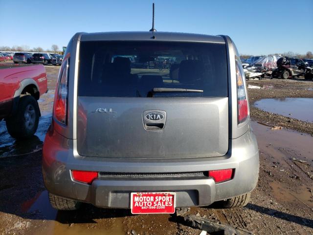 KNDJT2A26B7277415 - 2011 KIA SOUL + SILVER photo 6