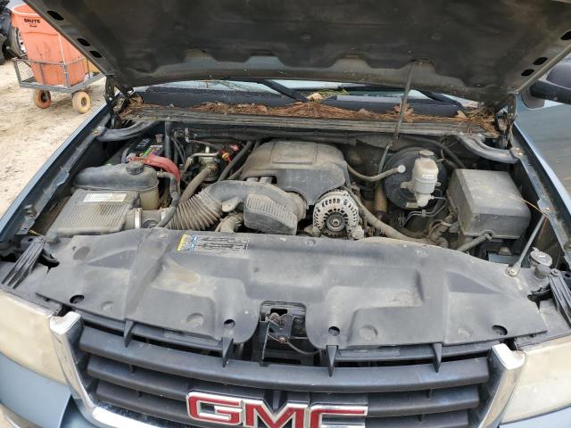 1GTEK19J58E191110 - 2008 GMC SIERRA K1500 GRAY photo 11