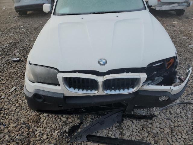 WBXPA73495WC50012 - 2005 BMW X3 2.5I WHITE photo 11