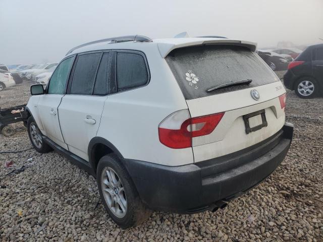 WBXPA73495WC50012 - 2005 BMW X3 2.5I WHITE photo 2