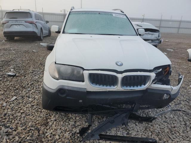 WBXPA73495WC50012 - 2005 BMW X3 2.5I WHITE photo 5