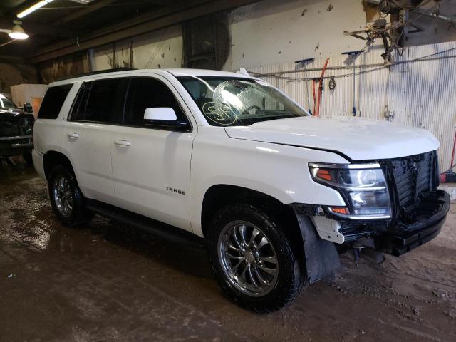 1GNSKBKCXJR107535 - 2018 CHEVROLET TAHOE K1500 LT WHITE photo 4