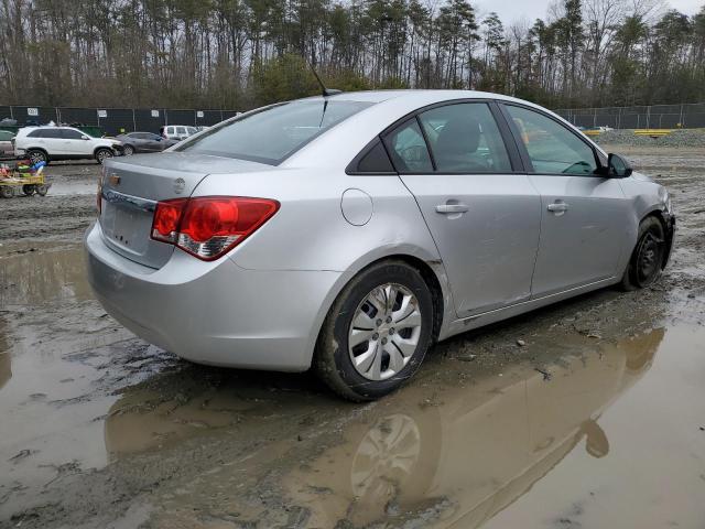 1G1PA5SG0D7288532 - 2013 CHEVROLET CRUZE LS SILVER photo 3