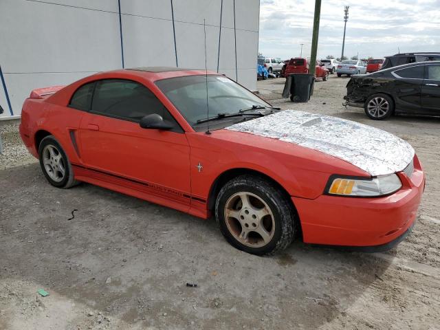 1FAFP4045YF174001 - 2000 FORD MUSTANG RED photo 4