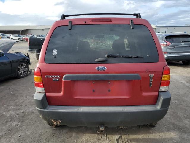 1FMCU03143KB21740 - 2003 FORD ESCAPE XLT RED photo 6