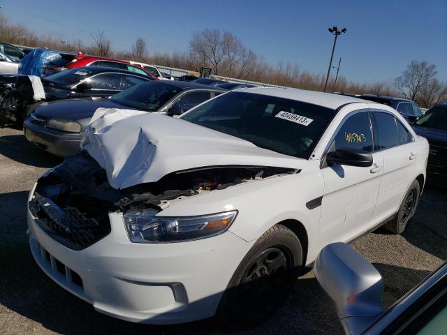 1FAHP2MK9JG104264 - 2018 FORD TAURUS POLICE INTERCEPTOR WHITE photo 1