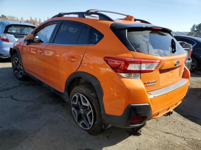 JF2GTAMC0JH290034 - 2018 SUBARU CROSSTREK LIMITED ORANGE photo 2